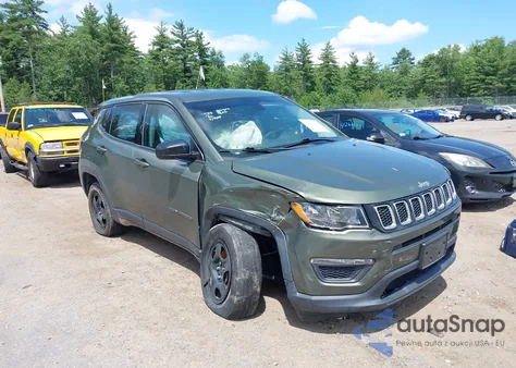 2018 Jeep Compass Sport 4X4 из США, поврежденный, VIN 3C4NJDABXJT391141